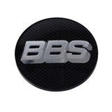 BBS Center Cap 56mm Carbon/Silver