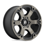 Fuel Wheels D564 Beast 18" 6x135 Matte Black Double Dark Tint by Fuel Offroad D56418908950