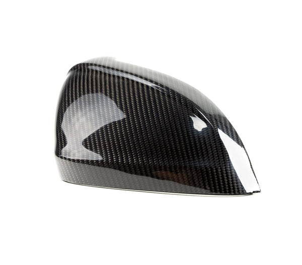 2pcs Black Side Wing Mirror Caps For Audi A4 A5 B9 2017 2018 2019 S4 S5 Rs5 Allr