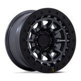 Black Rhino Wheels BR016 Tusk 17" 6x135 Matte Gunmetal W/ Black Rock Guard by Black Rhino Wheels BR016AX17856300