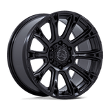 Black Rhino Wheels BR020 Diamondback 17" 5x114.3 Matte Black by Black Rhino Wheels BR020MX17851225