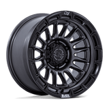 Black Rhino Wheels BR025 Rival 17" 5x114.3 Matte Gunmetal W/ Matte Black Lip by Black Rhino Wheels BR025AB17851225