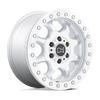 Black Rhino Wheels Venture Beadlock 17" 6x130 Gloss Silver With Machined Face - 17x8 et38 / 6x130 / cb84.1 (26.9 lbs)