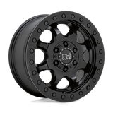 Black Rhino Wheels Venture Beadlock 17" 6x130 Matte Black by Black Rhino Wheels 1780VTR386130M84