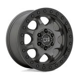 Black Rhino Wheels Venture Beadlock 17" 6x130 Matte Gunmetal With Black Hardware by Black Rhino Wheels 1780VTR386130G84