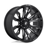 Fuel Wheels D673 Blitz 18" 5x127 Gloss Black Milled by Fuel Offroad D67318907545