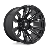 Fuel Wheels D673 Blitz 22" 6x135 Gloss Black Milled by Fuel Offroad D67322208947