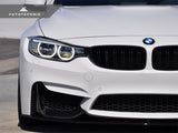 AutoTecknic Dry Carbon Fiber Performante Aero Splitters - F80 M3 | F82 M4 by AutoTecknic ATK-BM-0017-2