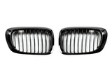 AutoTecknic Gloss Black Front Grille Set - E46 3-Series Coupe Pre-Facelift | M3 by AutoTecknic ATK-BM-0030-GB