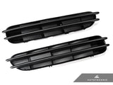 AutoTecknic Replacement Stealth Black Fender Gills - E60 M5 Sedan / E61 M5 Wagon by AutoTecknic ATK-BM-0070-EMBLEM