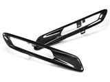 AutoTecknic Replacement Carbon Fiber Fender Light Trims - F10 Sedan / F11 Wagon | 5 Series by AutoTecknic ATK-BM-0071-CF