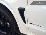 AutoTecknic Replacement Carbon Fiber Fender Trims - F15 X5 | F85 X5M by AutoTecknic ATK-BM-0078-CF-2