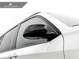 AutoTecknic Replacement Carbon Fiber Mirror Covers - BMW F25 X3 LCI | F26 X4 | F15 X5 | F16 X6 by AutoTecknic ATK-BM-0146-3