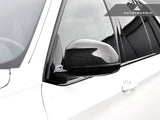 AutoTecknic Replacement Carbon Fiber Mirror Covers - BMW F25 X3 LCI | F26 X4 | F15 X5 | F16 X6 by AutoTecknic ATK-BM-0146