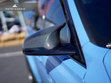 AutoTecknic Replacement Carbon Fiber Mirror Covers - F87 M2 Competition | F80 M3 | F82/ F83 M4 by AutoTecknic ATK-BM-0147-T-4