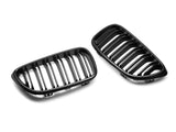 AutoTecknic Dual-Slats Carbon Fiber Front Grille Set - F87 M2 | F22 2-Series by AutoTecknic ATK-BM-0172-DS-CF