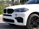 AutoTecknic Dual-Slats Gloss Black Front Grille Set - F15 X5 | F85 X5M & F16 X6 | F86 X6M by AutoTecknic ATK-BM-0174-DS-GB-3