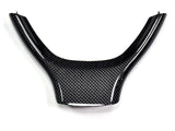 AutoTecknic Carbon Fiber Steering Wheel Trim - F10 M5 Pre-LCI & 5-Series MSport | F06/ F12/ F13 6-Series | F01/ F02 7-Series by AutoTecknic ATK-BM-0182-M