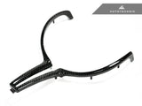AutoTecknic Carbon Steering Wheel Trim - F87 M2 | F80 M3 | F82/ F83 M4 | F10 M5 LCI | F06/ F12/ F13 M6 by AutoTecknic ATK-BM-0183-4