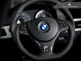 AutoTecknic Carbon Fiber Steering Wheel Trim - E9X M3 | E82 1M Coupe by AutoTecknic ATK-BM-0188-E821M