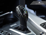 AutoTecknic Carbon Fiber Gear Selector Cover - BMW (Sport Automatic Transmission Equipped Only) by AutoTecknic ATK-BM-0197