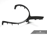 AutoTecknic Carbon Fiber M-Sport Steering Wheel Trim - F22 2-Series | F30 3-Series | F32 4-Series by AutoTecknic ATK-BM-0199-11