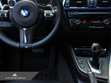 AutoTecknic Carbon Fiber M-Sport Steering Wheel Trim - F22 2-Series | F30 3-Series | F32 4-Series by AutoTecknic ATK-BM-0199-9