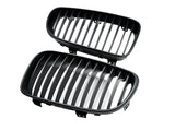 AutoTecknic Stealth Black Front Grille Set - E82 1-Series & 1M by AutoTecknic ATK-BM-0200-3