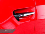 AutoTecknic Replacement Stealth Black Fender Gills - E90 Sedan / E92 Coupe / E93 Cabrio M3 by AutoTecknic ATK-BM-0208-WEMBLEM