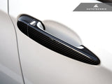 AutoTecknic Dry Carbon Fiber Door Handle Trims - F30/ F31/ F34 3-Series by AutoTecknic ATK-BM-0365-10