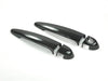 AutoTecknic Dry Carbon Fiber Door Handle Trims - E70 X5M | E70 X5 | E71 X6M | E71 X6 - E70 X5 / With Keyhole Cutout / 4 Door