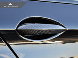 AutoTecknic Dry Carbon Fiber Door Handle Trims - F10 5-Series | F06/ F12/ F13 6-Series | F01 7-Series by AutoTecknic ATK-BM-0375-2