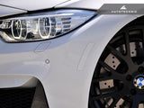 AutoTecknic Painted Front Bumper Reflectors - BMW F80 M3 | F82/ F83 M4 by AutoTecknic ATK-BM-0993-300