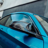 MHC+ BMW M3/M4/M2 Competition RHD Wing Mirror Covers In Pre Preg Carbon Fiber (F80/F82/F83/F87) by MHC+ MHCP-FMCAR-CF-MC001