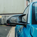 MHC+ BMW M3/M4/M2 Competition RHD Wing Mirror Covers In Pre Preg Carbon Fiber (F80/F82/F83/F87) by MHC+ MHCP-FMCAR-CF-MC001