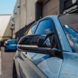 MHC Black BMW M Style Wing Mirror Replacement Covers In Gloss Black by MHC+ MHCB-MULTI-GB-MC001