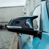 MHC Black BMW M Style Wing Mirror Replacement Covers In Gloss Black by MHC+ MHCB-MULTI-GB-MC001