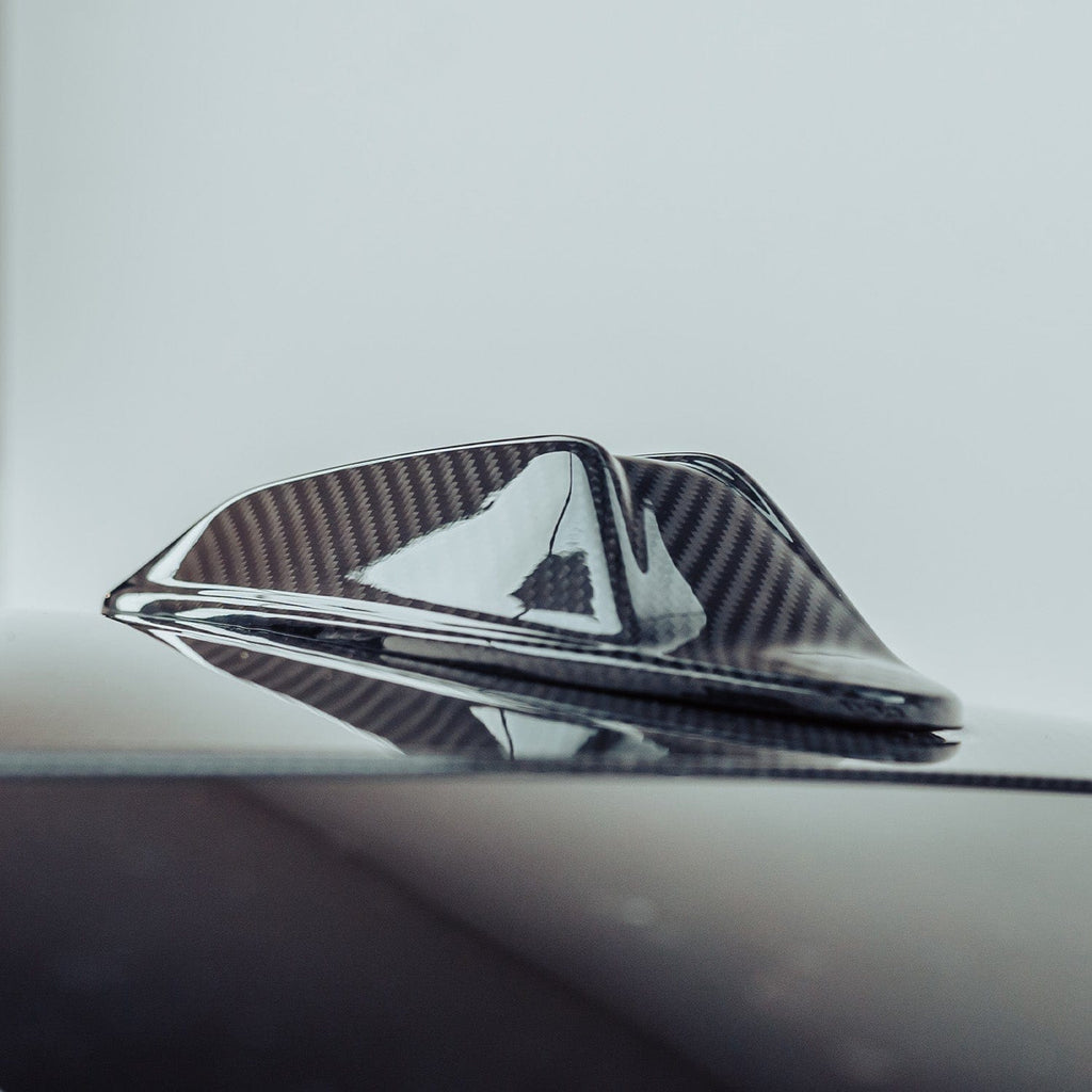 MHC+ BMW M3/3 Series LCI Shark Fin Antenna Cover In Gloss Pre Preg ...