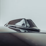 MHC+ BMW M3/3 Series LCI Shark Fin Antenna Cover In Gloss Pre Preg Carbon Fiber (G80/G81/G20/G21 2023+) by MHC+ MHCP-MULTI-CF-AC003