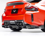 Vorsteiner Vorsteiner VRS Aero Diffuser with Under Floor Carbon Fiber PP 2x2 (Glossy) - BMW G87 M2 BMV3250