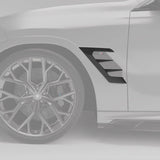 Revozport Carbon Fiber Side Fender Vents (LCI) - BMW / F95 / F96 / X5M / X6M