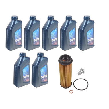 Oil Service Kit - GENUINE 0w12 LL22 Engine Oil - BMW B58 48V Hybrid by UroTuning Kits OSK-BMW-48v-B58-KT