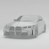 Revozport Carbon Fiber Front Bumper Canards - BMW / G80 / G81 / G82 / G83 / M3 / M4