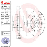 Brembo OE Rear Brake Kit (Prem NAO Ceramic Pads/Prem UV Coat Rotors) - 08-10 Chevy Cobalt by Brembo KT00532-BRE