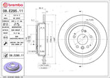 Brembo OE Brake Kit (Prem NAO Ceramic Pads/UV Coat Brake Discs) 14-16 Acura MDX/19-20 Honda Passport/16-20 Pilot by Brembo KT00151-BRE