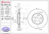 Brembo OE Front Brake Kit (Prem NAO Ceramic Pads/Prem Rotors) - 90-93 Mercedes 300CE by Brembo KT00B24-BRE