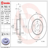 Brembo OE Front Brake Kit (Prem NAO Ceramic Pads/Prem UV Coat Rotors) - 95-01 Ford Explorer by Brembo KT00068-BRE