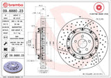 Brembo OE Front Brake Kit (Prem LowMet Pads/Prem Rotors) - 03-06 Mercedes CL55 AMG by Brembo KT04374-BRE