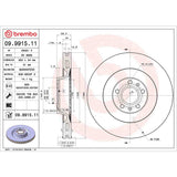 Brembo OE Front Brake Kit (Prem LowMet Pads/Prem UV Coat Rotors) - VW/Audi by Brembo KT04231-BRE
