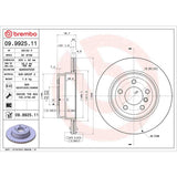 Brembo OE Rear Brake Kit (Prem NAO Ceramic Pads/Prem UV Coat Rotors) - BMW by Brembo KT00358-BRE